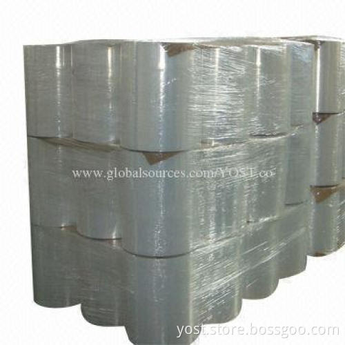 Clear stretch film jumbo roll